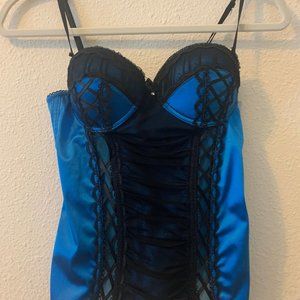 Blue Corset